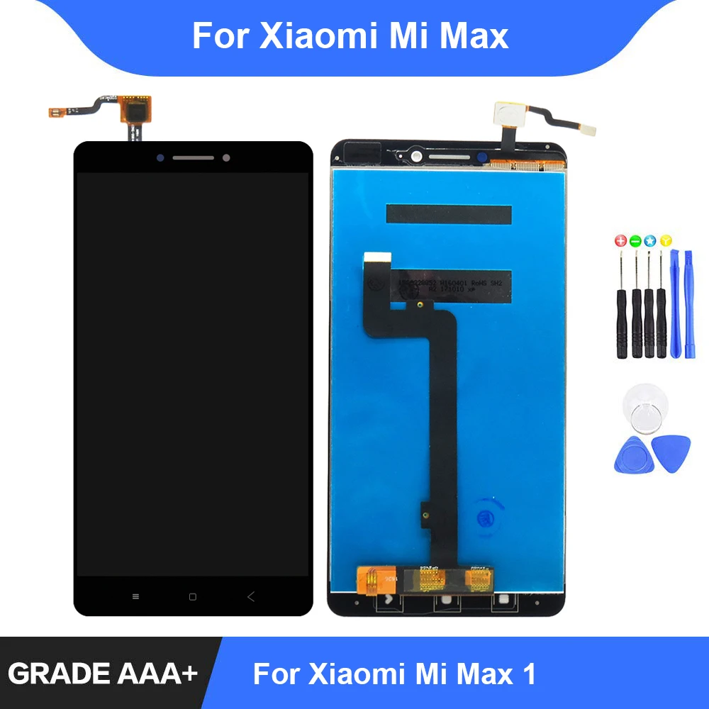 

For Xiaomi Mi Max LCD Display Touch Screen Digitizer Assembly Repair Parts for Xiaomi Mi Max 1 Display with Frame Replacement