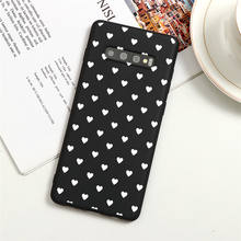 Silicone Love Heart Phone Case For Samsung Galaxy S8 S9 S10 S20 Ultra S10e Note 8 9 10 Lite J4 J6 Plus 2018 Color Couple Cases