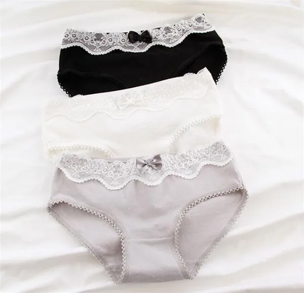 6 Fashion Cotton panties women's Children's Girls Underwear Kids shorts priefs Comfort Multi-color SQ-A-3-6