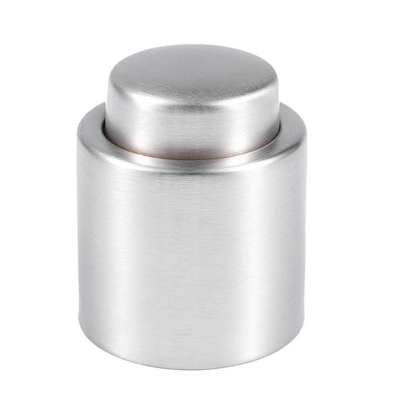 Застежка для бутылки вина Серебряная элегантная нержавеющая сталь вакуумный упаковщик бутылка вина закрытие бутылки шампанского бутылка cloсур