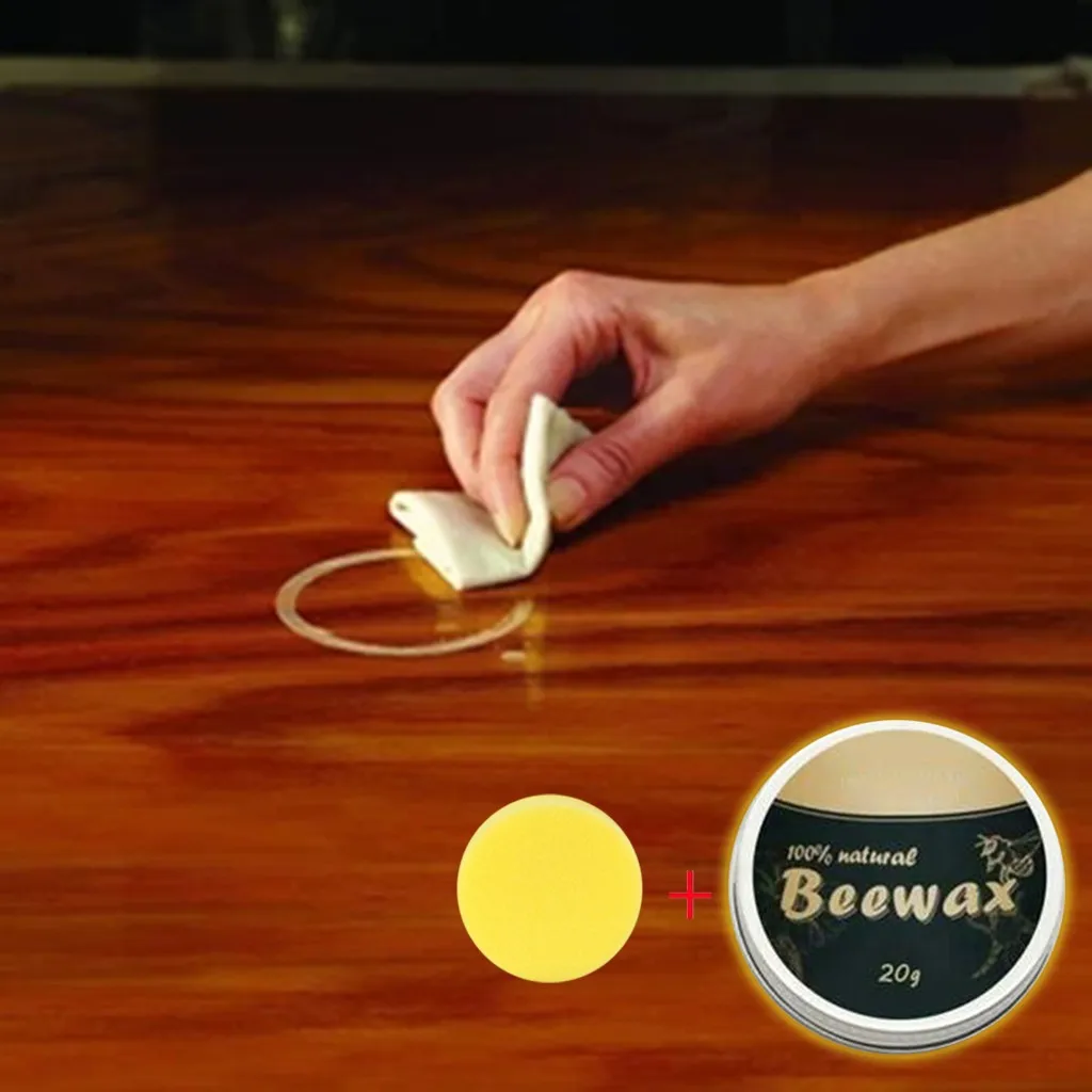 Деревянный приправа Beewax комплексное решение мебель пчелиный воск для ухода за 20/100g починки с изображением деревянного пола и ремонтный Beewax