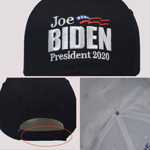 US President 2020 Baseball Cap Embroidery Adjustable Unisex Hat for American Election Sunscreen Summer 6