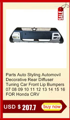Modified Accessory Automobile Styling Mouldings Tuning Front Lip Car Rear Diffuser Bumpers 12 13 14 15 16 17 FOR Honda CRV