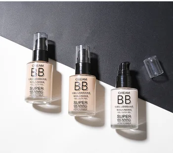 

full coverage oil-control concealer cream repair foundation Makeup primer Liquid make up face flows Convenient Pro eye face