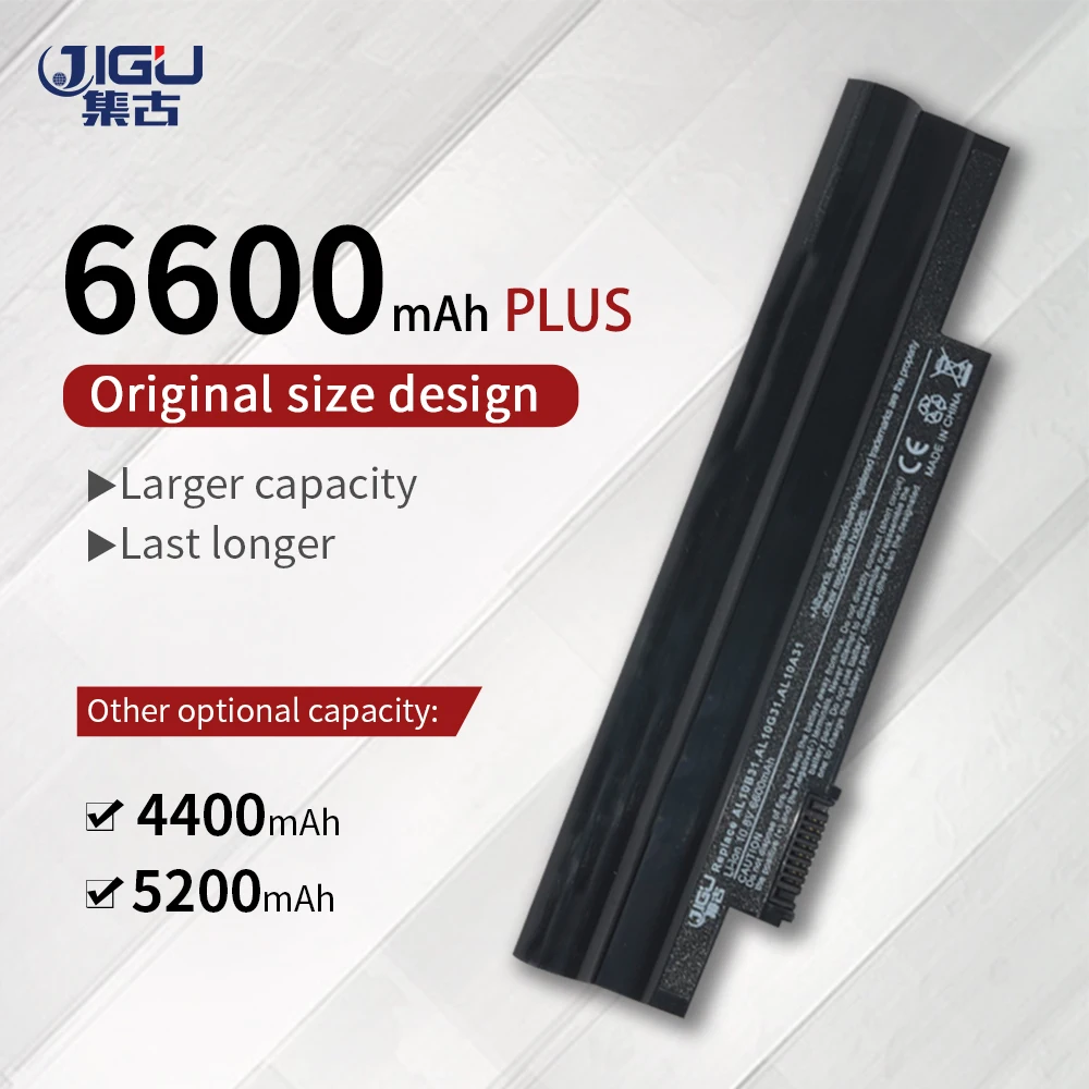 JIGU Аккумулятор для Acer Aspire One 522 722 AO522 AOD255 AOD257 AOD260 D255 D257 D260 D270 Happy Chrome AC700 AL10B31 |