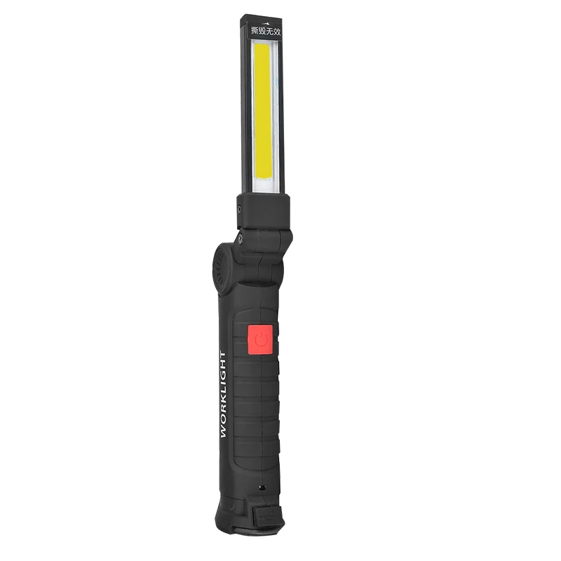 coast torches Flash Light with Magnet Portable Camping Lantern Built-in Battery COB LED Working Lamp Flashlight USB Rechargeable Torch 3 Mode magnetic flashlights