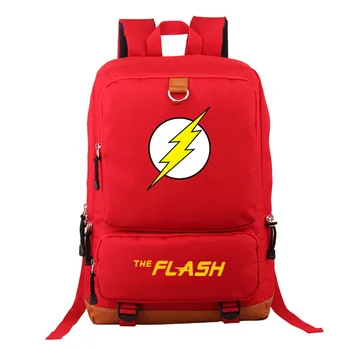

The Flash School Backpack Student Bookbag Kids Teens Shoulder Travel Laptop Bags Multicolor Style Backpack