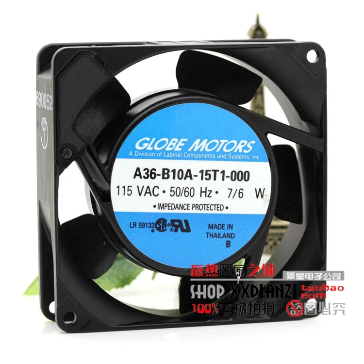 

9CM 115V 7/6W A36-B10A-15T1-000 AC cooling fan