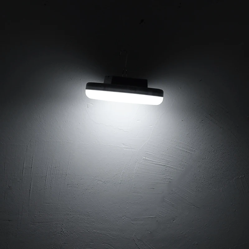 

Portable LED Solar Light DC Charging Solar Lamp with Hanging Hook Powered Waterproof Lights For Outdoor Camping 68 LEDs Lantern