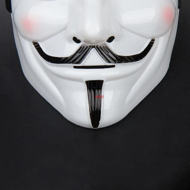 400 шт./лот для команды V vendetta guy fawkes маскарад Хэллоуин Карнавальная маска