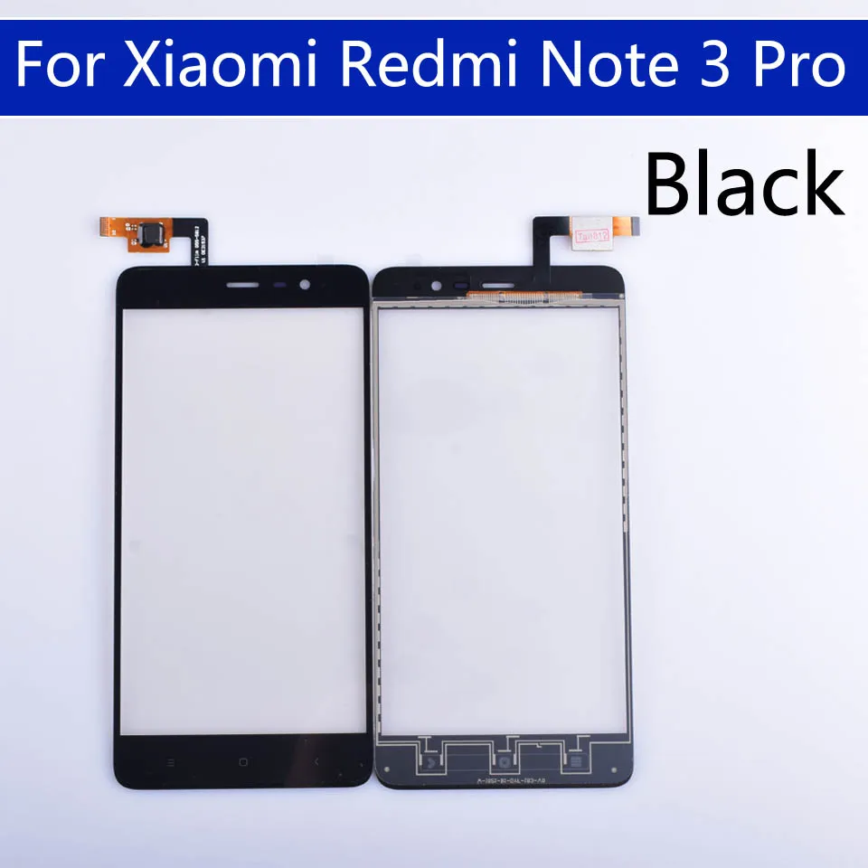 5," сенсорный экран для Xiaomi Redmi Note 3 Pro сенсорный экран панель сенсорный ЖК-дисплей стеклянная линза Панель дигитайзер Запасные части