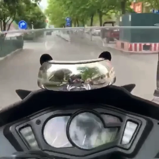 Versys650 1000 Motorcycle 180Degree Safety Rearview Mirror Gives Full Rear View for KAWASAKI ninja1000 ER6F Z1000SX X300 GTR1400