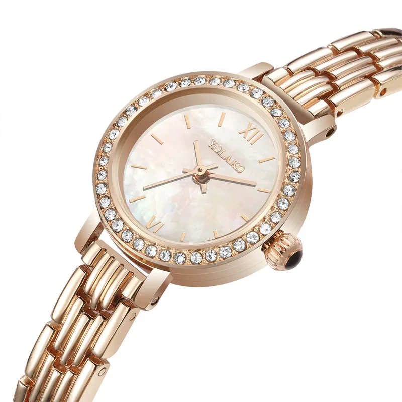 

Product Hot Sale Explosive Small Gold Watch Female Exquisite Small Dial Light Luxury Watch Business Casual Watch 2021 New