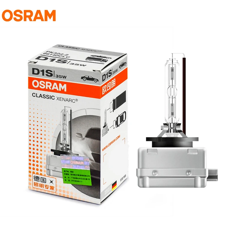 D1S OSRAM XENARC 35W Xenon HID Headlight Bulb 66144 Pack of 1 