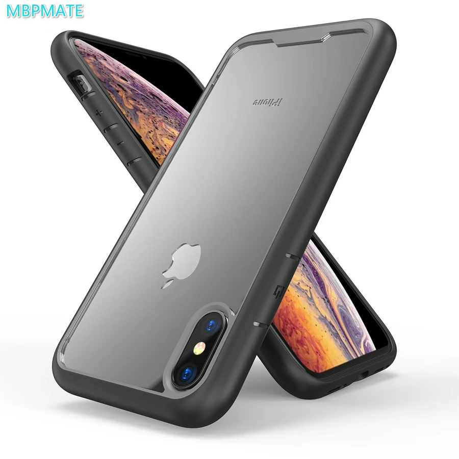 Для iPhone X XS Max XR 7 8 6 6s Plus чехлы из ТПУ бампер прозрачная задняя крышка защитный чехол Защита от падения царапин