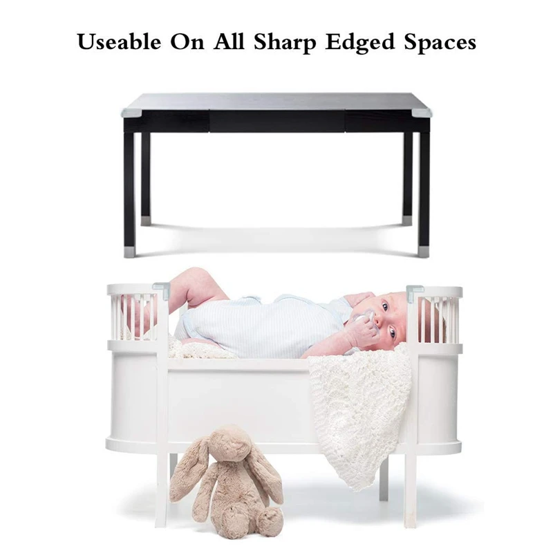 32 Pcs Clear Corner Protectors Baby Proofing Corner Guards Safe Corner Cushion Baby Proof Edges Corner Bumpers for Tables Furnit