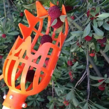 

High-altitude Fruit Picking Tool Greenhouse Plastic Picker Catcher Hand Tools Bayberry Cherry Garden Greenhouses Tools