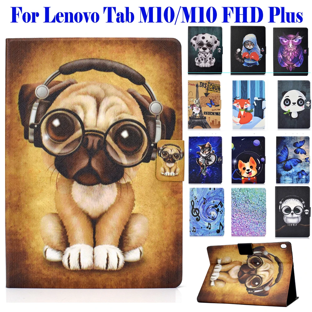 Для планшета Lenovo Tab M10 M 10 сенсорный экран FHD плюс Чехол TB-X605F L TB-X505F/L/X с откидной