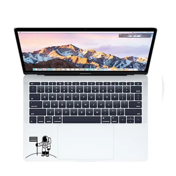 

Astronaut on Moon Laptop Sticker for MacBook Decal Air Pro Retina 11 12 13 14 15 inch Mac Book Skin HP Notebook Trackpad Sticker