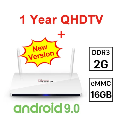 2G 16G 9.0 Leadcool IPTV Франция коробка Android французский арабский IPTV Rk3229 Leadcool QHDTV подписка 1 год Бельгия голландский арабский Франция IPTV - Цвет: 2G 16G 9.0