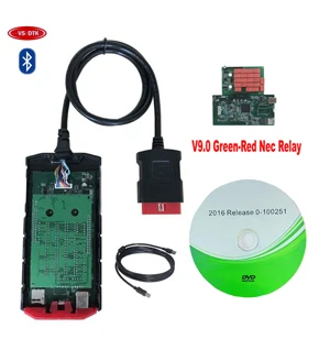 VD TCS CDP с bluetooth 2016R0 keygen сканирующий инструмент vd ds150e cdp для delphis для autocome 2015R3 с Автосканер на CD сканер - Цвет: with Bluetooth