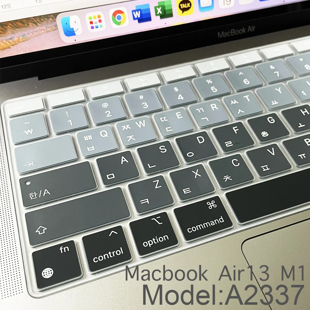 Корейский раскладной чехол для клавиатуры ноутбука водонепроницаемый MacBook Air 13