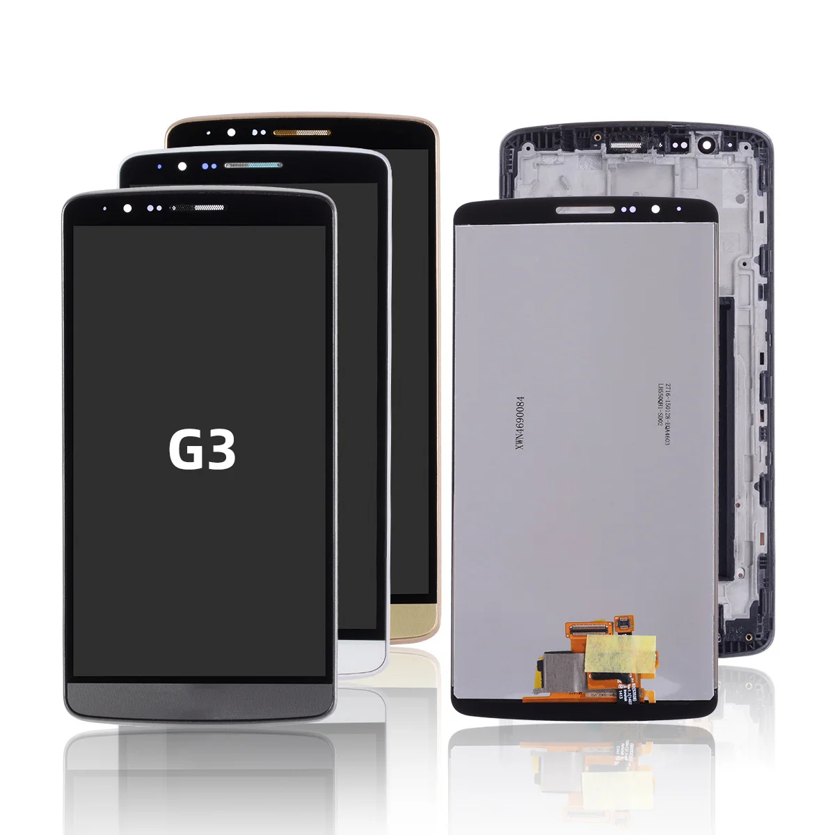 

oudini 100 % Original for LG G3 LCD Touch Screen Digitizer with Frame Replacement Original D850 D851 D855 lcd Have a camera