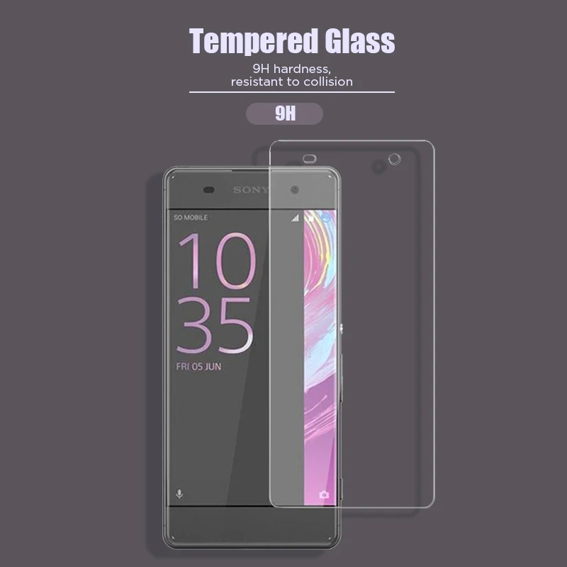 Закаленное стекло для Sony Z1 Z2 Z3 Plus Z4 Z5 Premium Clear 9H Защита экрана Compact Toughened Glass|Защитные