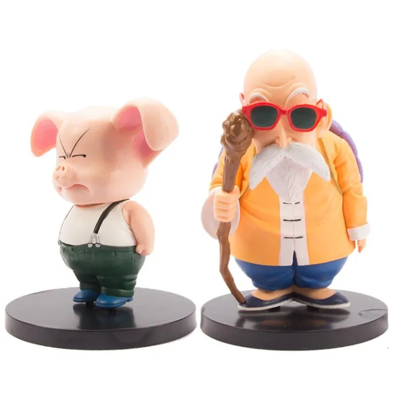 Комплект из 2 предметов мультфильма Жемчуг дракона супер фигурку Мастер Роши