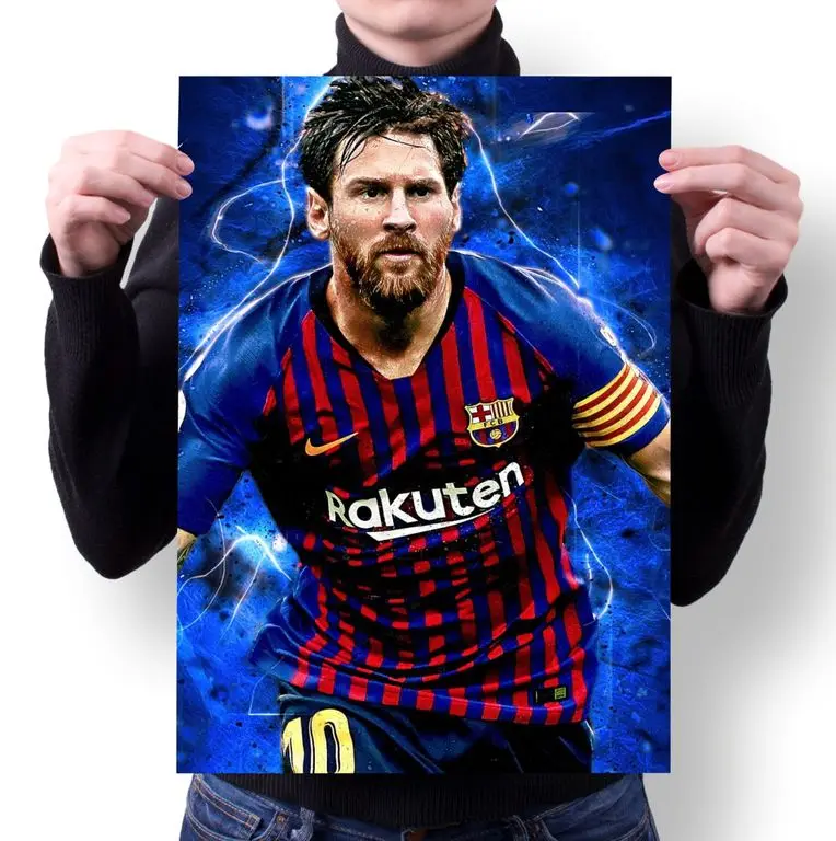 Плакат Лионель Месси № 14 | Дом и сад