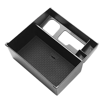 

Car Central Interior Armrest Storage Box Fit for Mazda 6 Atenza 2020 Black