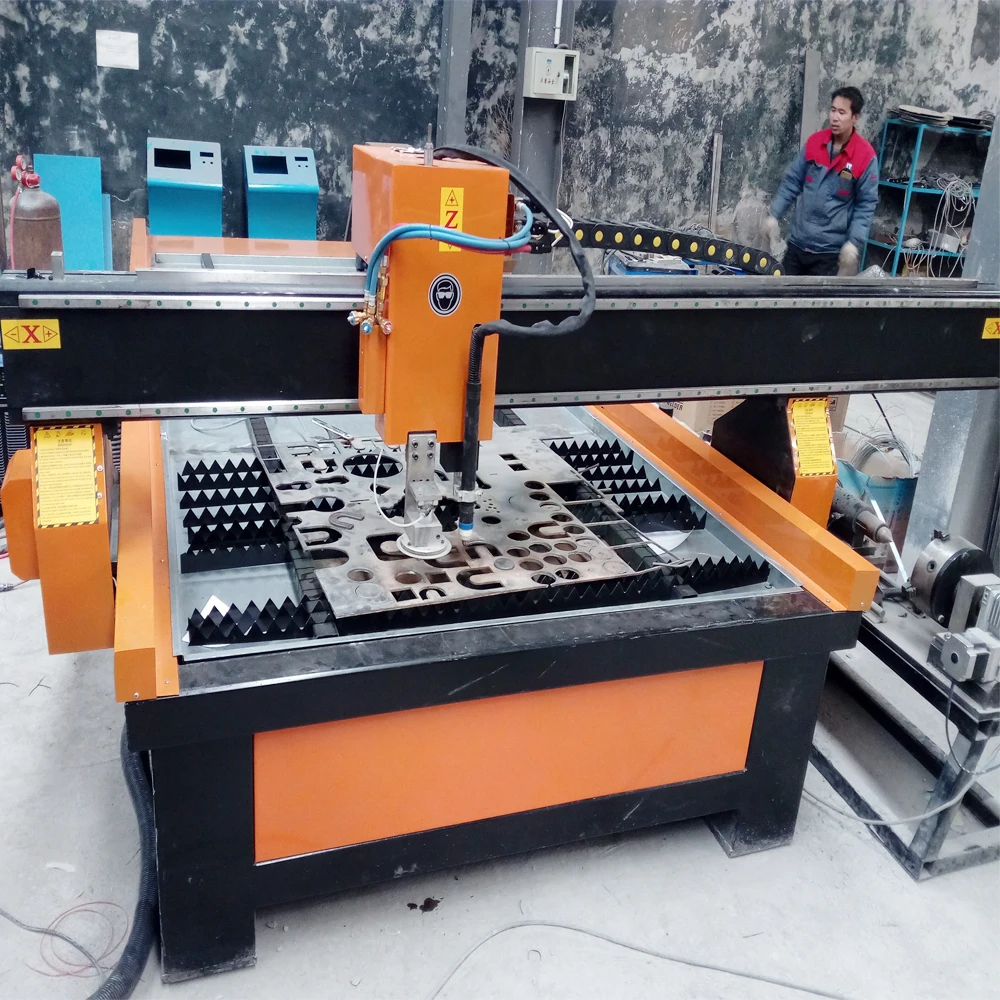 China Hot Sale!! Industrial CNC Plasma Cutting Machine 1530 Wholesale Desktop with Drilling Head | Инструменты