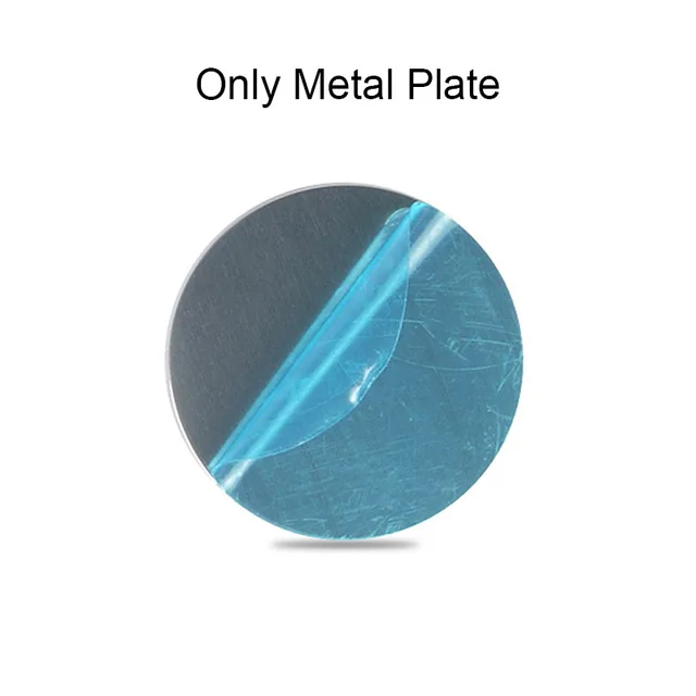 Металлическая пластина-диск железный лист для магнита держатель мобильного телефона для телефона в держатель на вентиляционное отверстие Автомобиля Магнит поддержка сотового держателя - Цвет: 1PCS