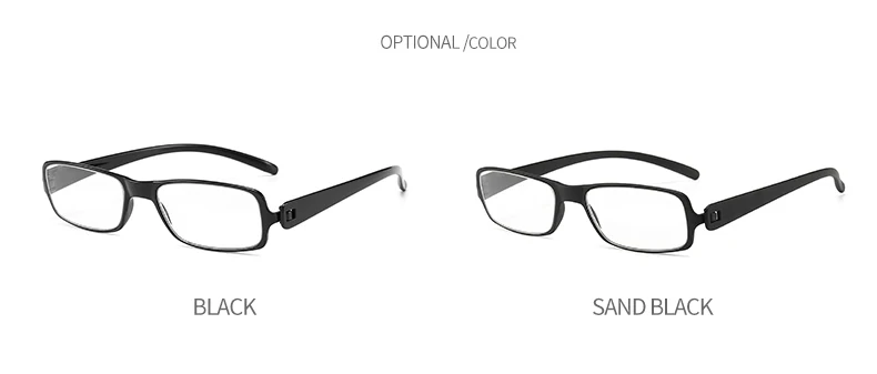 Унисекс очки для чтения 1,5 TR90 оправа акриловые линзы gafas de trabajo hombre черные очки по рецепту HC пластиковая оправа