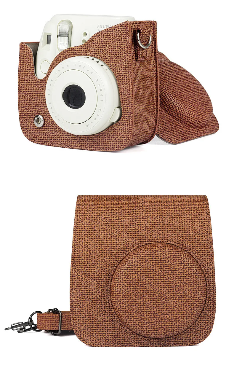 Уличный чехол для камеры Polaroid Fujifilm Instax Mini 8/8+/9, Винтажный чехол для камеры, Модная Портативная посылка