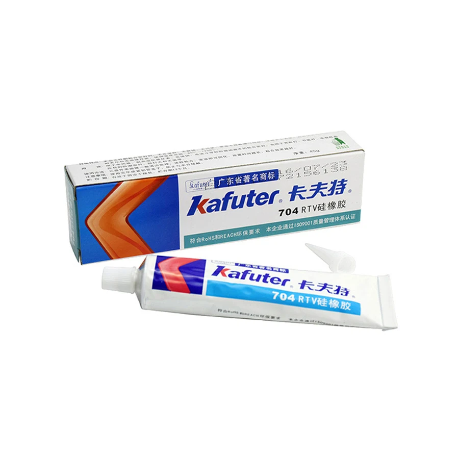 Силиконовый промышленный клей 45g K 704 705 704B RTV черный и белый прозрачный