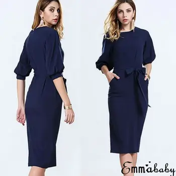 

Elegant Women Dress New Summer Bodycon Bandage Short Sleeve Solid Dresses Sexy Bodycon Dress for Office Lady