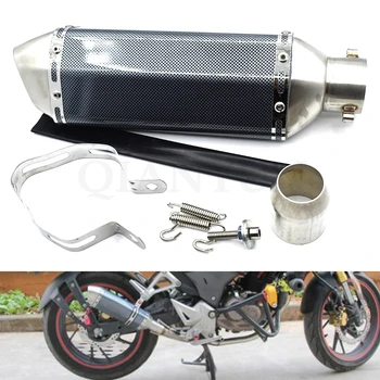 

Universal 38-51mm Modified Motorcycle Exhaust Pipe escape Muffler For KAWASAKI Z250 Z300 Z750 Z750S Z750R Z800 Z900 Z1000