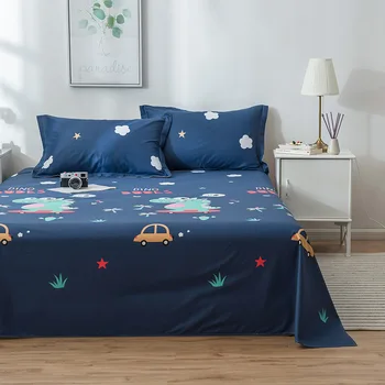 100% Cotton Flat bed Sheets 2