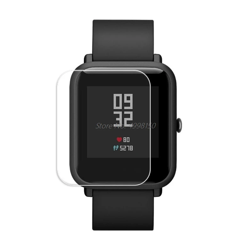 Защитная пленка HD для Xiaomi Huami Amazfit Bip PACE Lite Youth Smart Watch Прямая