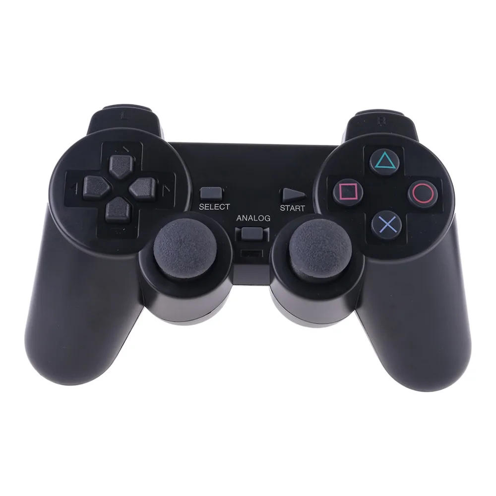 Wireless Gamepad Vibrator 2.4G Game Controller Joystick with Receiver for PS2