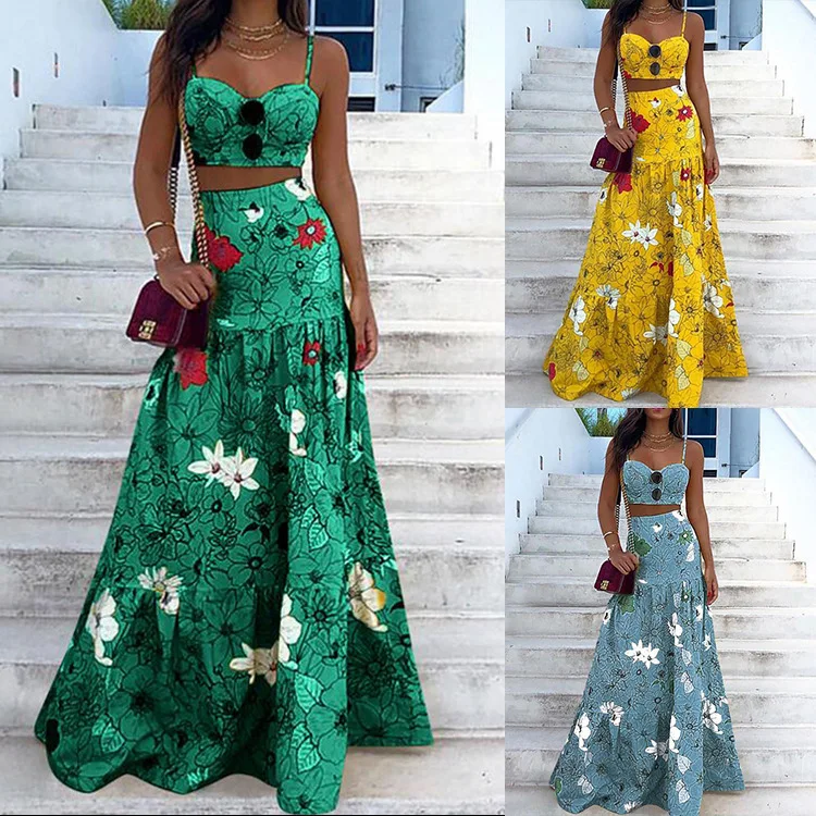 Two-piece Set Women Summer Dress 2023 - Shop Now at Freezy World!