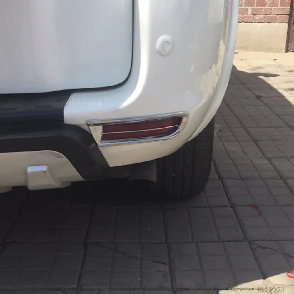 2009 2010 2011 2012 для Toyota RAV4 RAV 4 ABS хромированный внешний задний противотуманный фонарь, светильник, накладка, литье, отделка, Стайлинг автомобиля, 2 шт