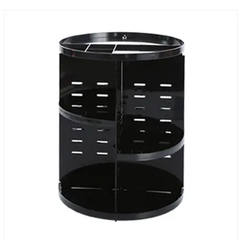

360 Rotating Large Capacity Adjustable DIY Multifunctional Box Countertop Organizer Holder Storage Rack Shelf Durable Cosmetics