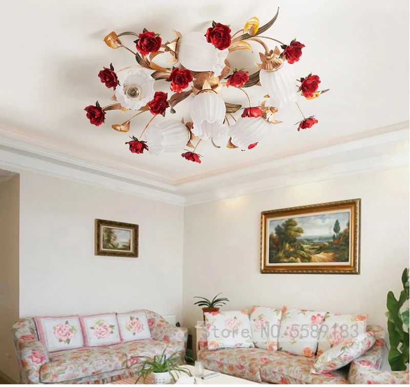 flower ceiling light (10)