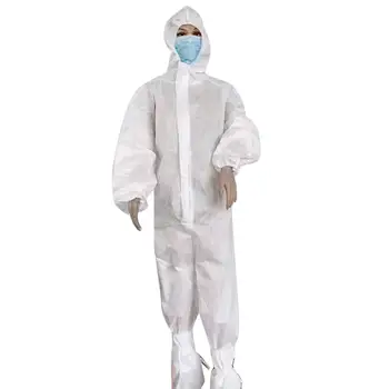 

Disposable Unisex Anti-static Dust Proof Laboratory Hood Protection Coverall