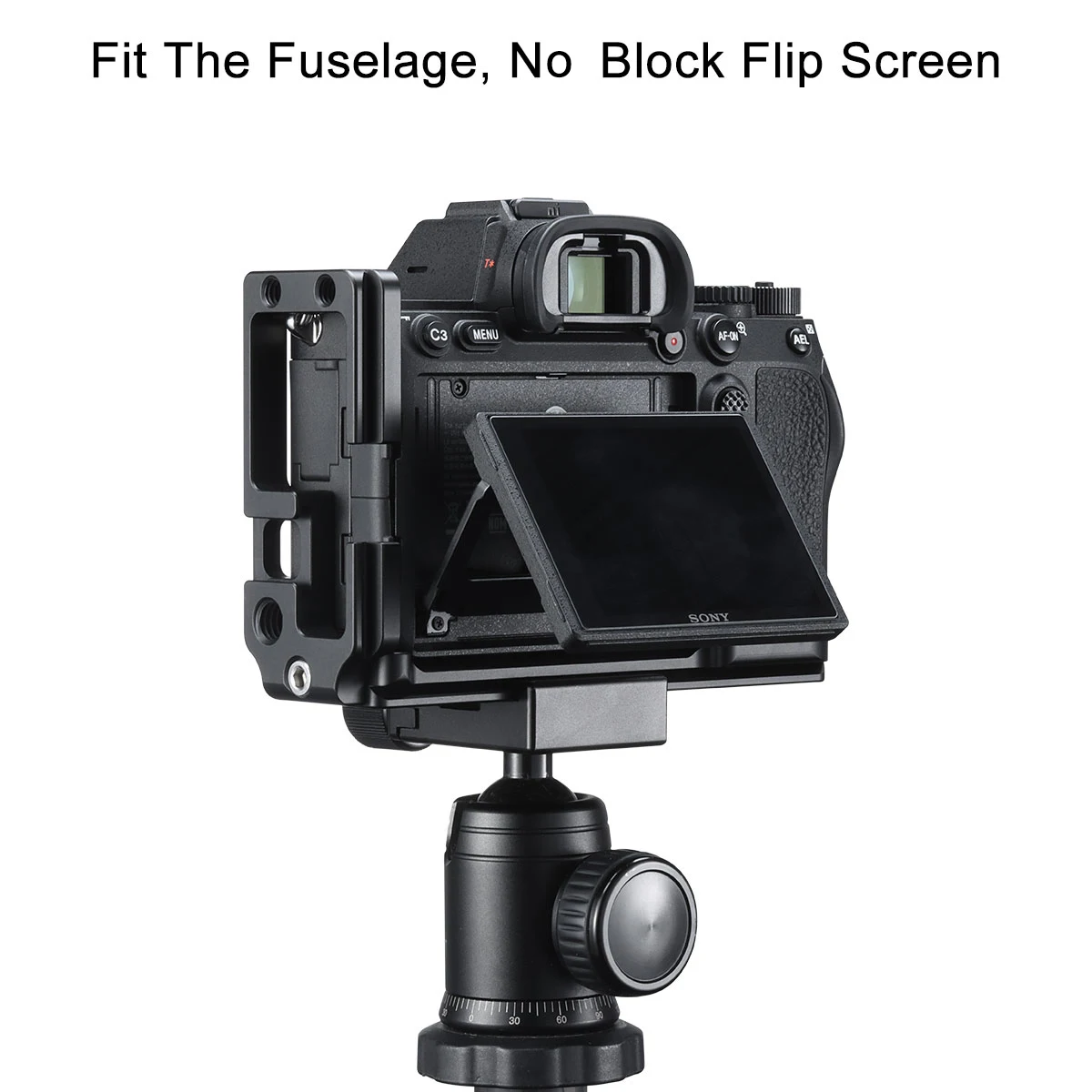 UURig R024 L форма быстросъемный кронштейн для sony A7R4 A74 A7R IV волог микрофон Холодный башмак Удлинитель кронштейн фотографии запчасти