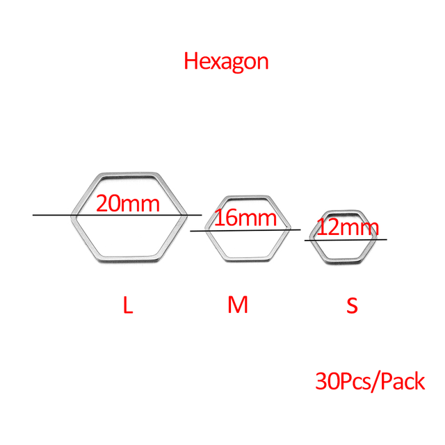 Moon Star Heart Square Charm Stainless Steel Pendant Open Bezels Hollow Pressed Resin Frame Mold Bezel DIY Jewelry Making