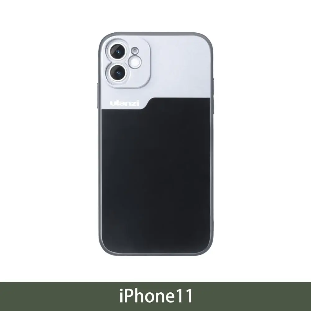 Ulanzi 75 мм макрообъектив с чехол для телефона для iPhone 11 Pro Max 1.33X анаморфические линзы с чехол для телефона - Цвет: for iphone 11