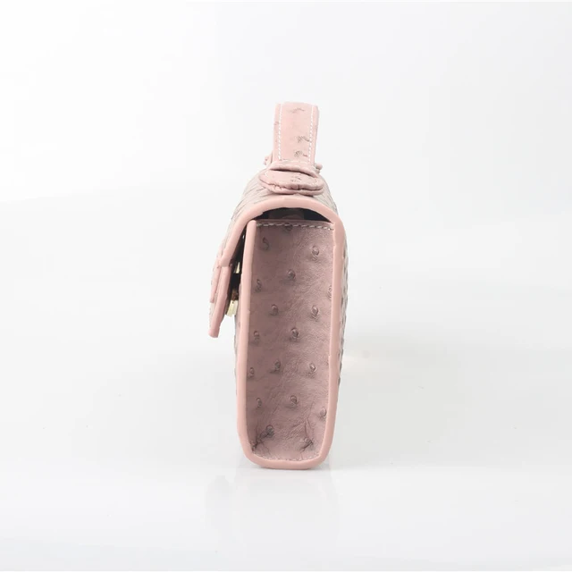 TOPHIGH New Luxury Women Long Clutch Bag Fashion  Ostrich Patern Quality Leather Shoulder Bags Hot Ins. Purse Handbag For Party 3